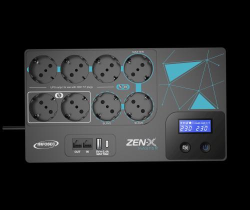 Onduleur INFOSEC Zen-XMaster 600FR/SCHUKO
