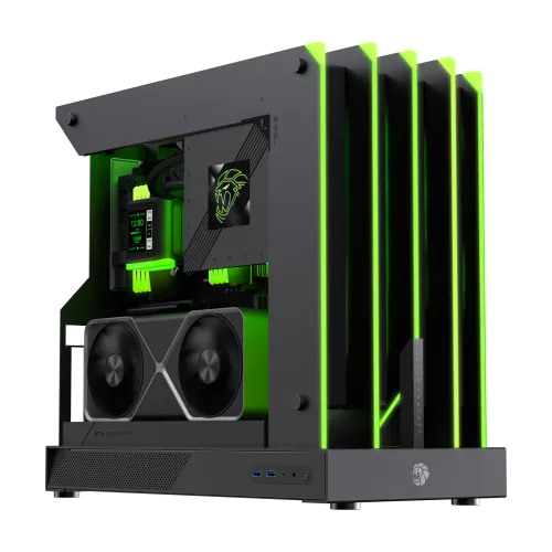 Boitier Gamer Moyen Tour GAMEMAX BLADE CONCEPT ATX USB-C Noir