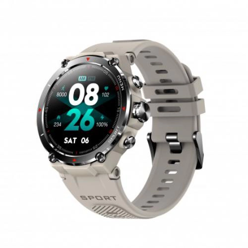 Montre connectée DCU avec GPS et écran Amoled HD gris 34157081