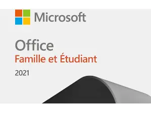 Microsoft Office Famille & Etudiant 2021 PKC PC MAC Os