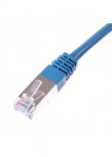 cable 0.5m RJ45 Catégorie 6 FTP (Blindé) bleu
