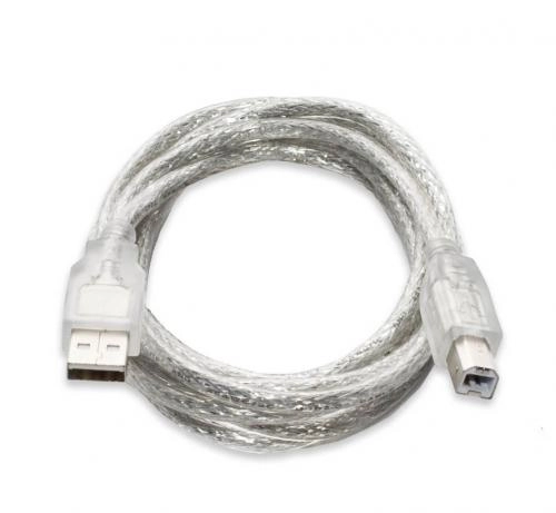 Connectique imprimante USB2  male/male  A-B 1.8m