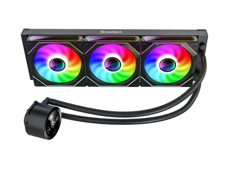 [9503-0100R0096] Ventirad Watercooling GAMEMAX IceBurg 360 Digital BK Noir ARGB 1700/1851/AM4/AM5