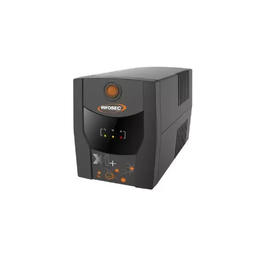 [66108] Onduleur INFOSEC X1+ 1300 FR SCHUKO Line Interactive 1300 VA - 4 Prises FR