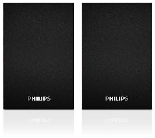 [SPA2000] Enceintes Philips SPA20 00, 2-voies 2.0 canaux, Avec fil, 7 W, 75 - 20000Hz Noir