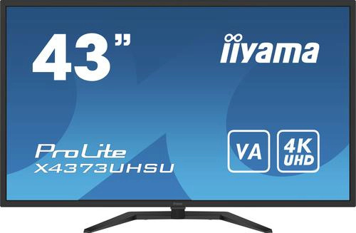 [MONIIYAMAX43] Mon 42.5 iiyama X4373UHSU-B1 VA 4K Ultra HD HDMI 3 ms 60 Hz