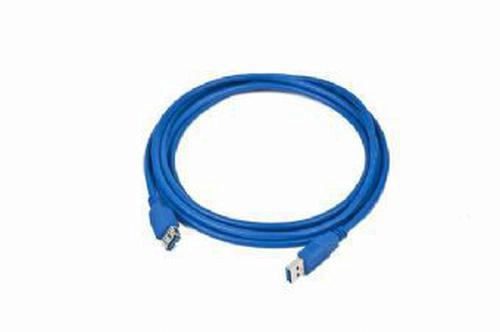 [RALLONGEUSB3] Rallonge USB 3.0 mâle vers femelle 3 m bleue