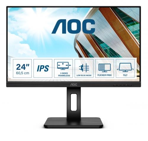 [MONAOC24P2Q] Mon 24 AOC 24P2Q REGLABLE HP2x2W VGA HDMI DVI DP USB
