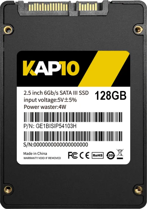 [KD500128G] HD SSD KAP10 128Go 2,5'' SATA3