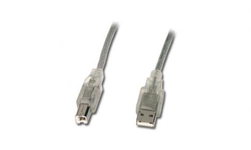 [09140005] Connectique imprimante USB2 male/male  A-B 3m